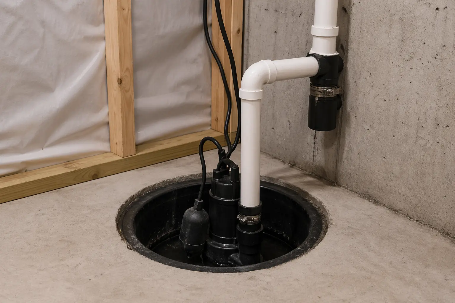 Réparation et installation de pompe de puisard à Aylmer